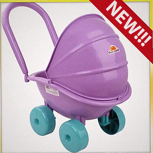 lila violett blau Kinder Mädchen Kids Kinder Puppenwagen Kinderwagen Spielzeug