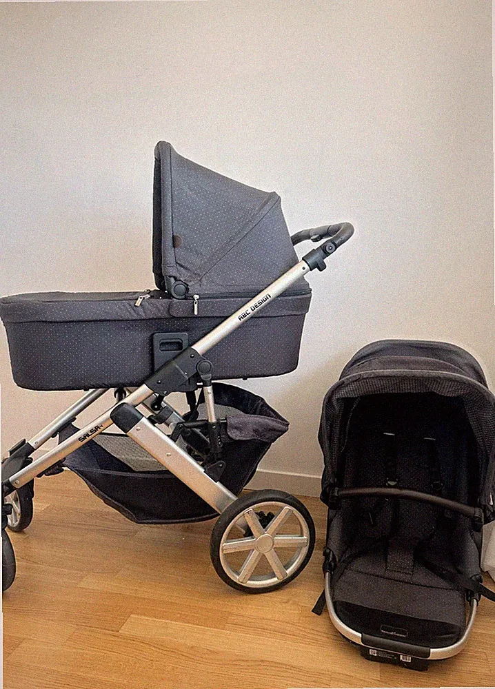 Limited Edition 2-in-1-Kinderwagen Abc Design Salsa 4 mit Versand