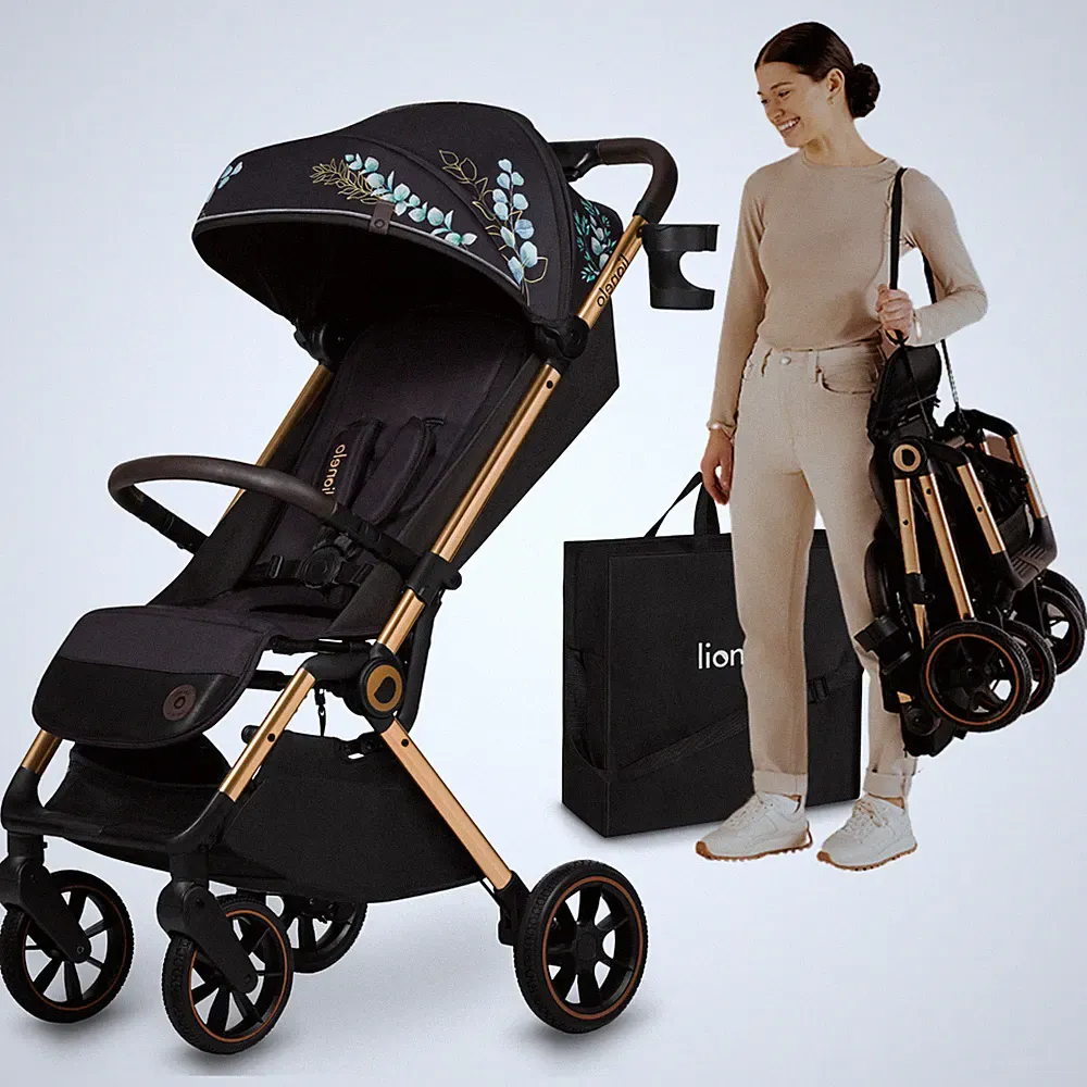 Lionelo Cloe Kinderwagen 💚 bis 22 kg Buggy Reisewagen wasserdicht für...