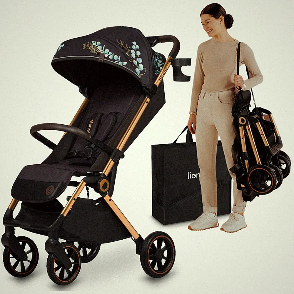 Lionelo Cloe Kinderwagen 💚 bis 22 kg Reisewagen wasserdicht po...