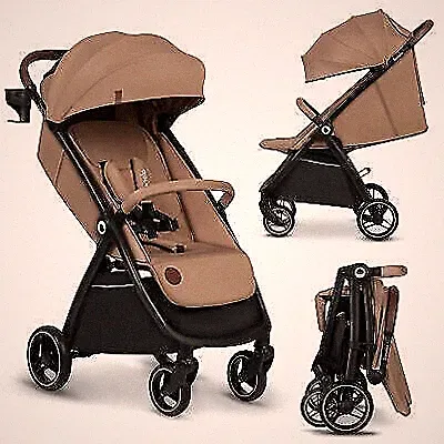Lionelo Ingrid Kinderwagen bis 22 kg von 6 Monaten bis 4 Jahren 360° Räder