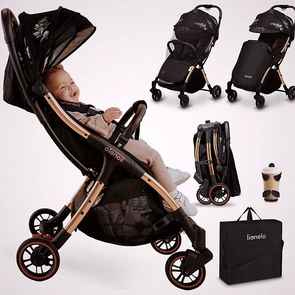 Lionelo® Julie Buggy Kinderwagen faltbar bis 22kg Sportwagen 0-48M