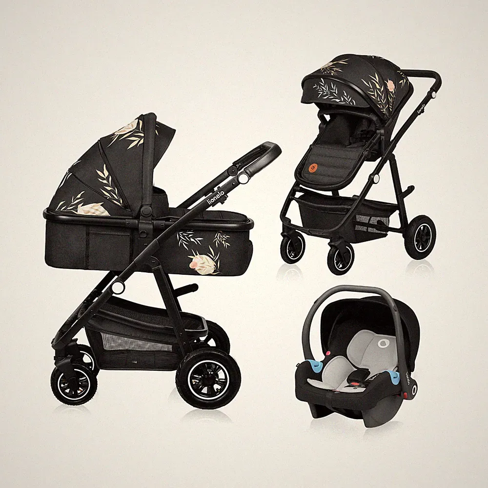 LIONELO® Kombikinderwagen 3 in 1 Babywagen 🔸 LOVIN