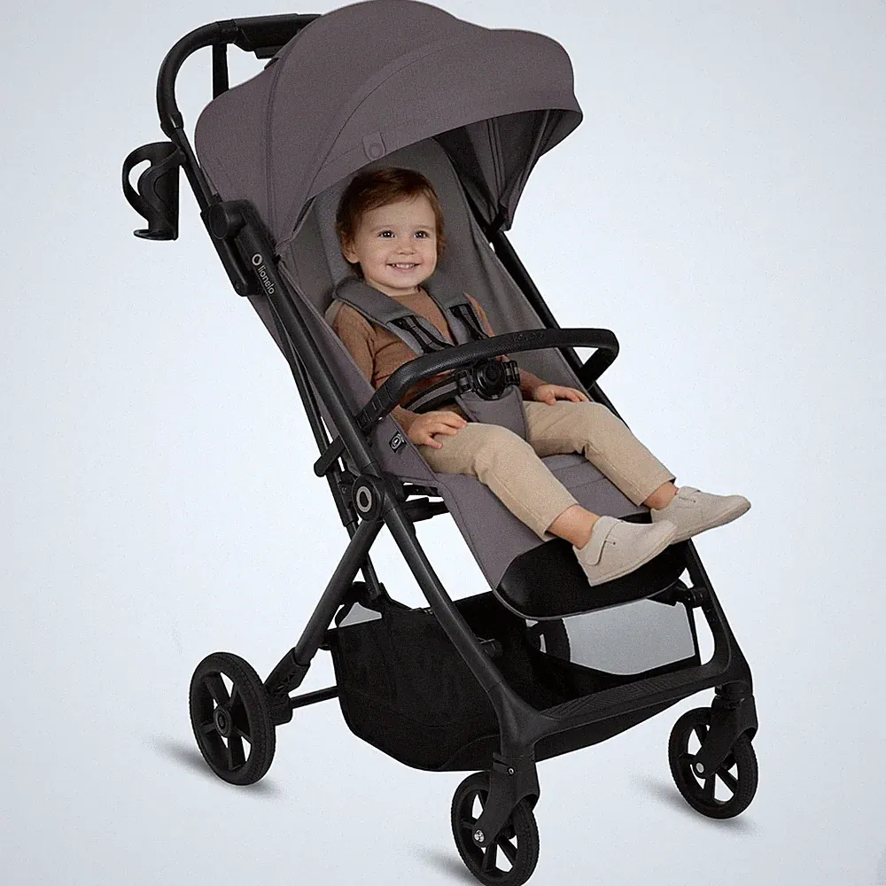 Lionelo Tansi Klappbar Reisebuggy bis 22 kg ab 6 Monate Liegeposition 92 cm