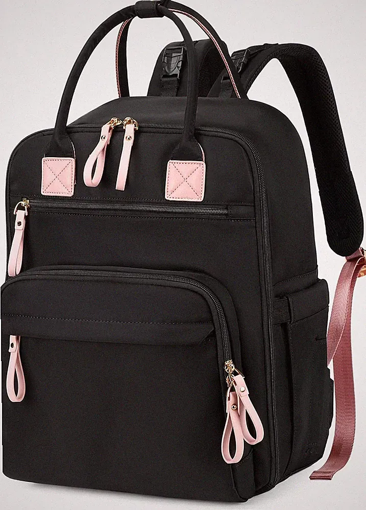 LORADI 18 Taschen Wickeltasche Rucksack Großer Wickelrucksack | Kinderwagen
