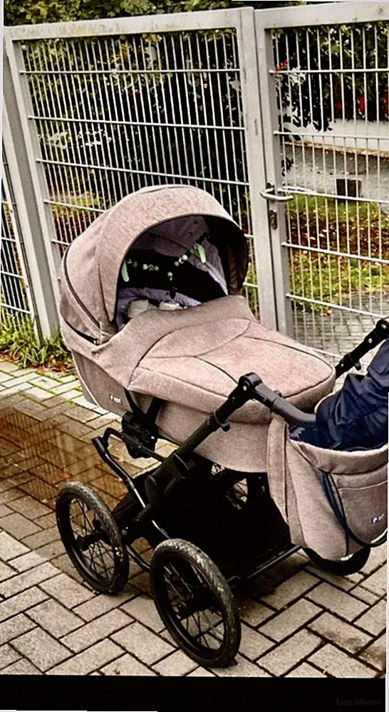 Luft Reifen Kinderwagen mit Buggy Aufsatz