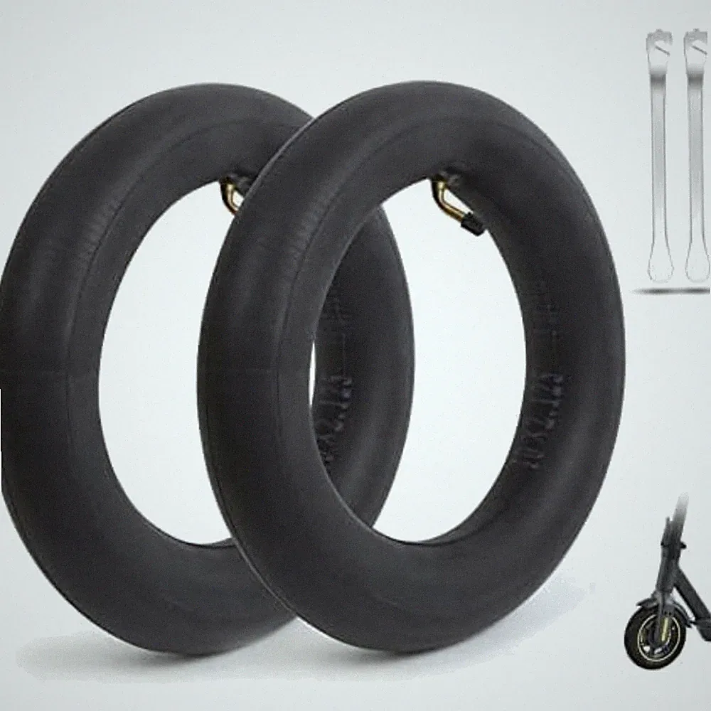 Luftreifen, Tubes, 10 Inch, 2 Stück, schwarz, Scooter, Kinderwagen, langlebig