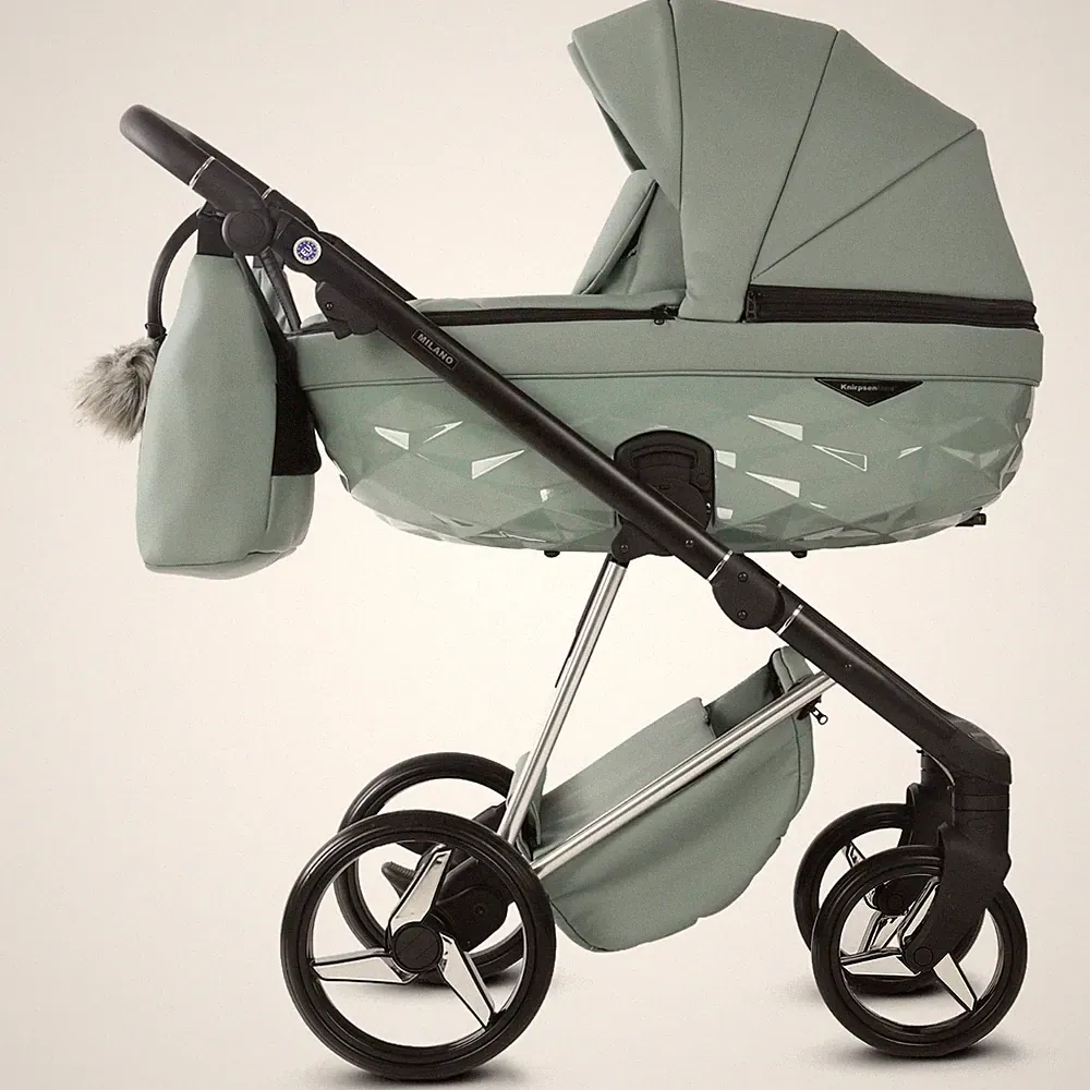 Luxus Kinderwagen Kombikinderwagen Sportwagen Babyschale Knirpsenland 2in1