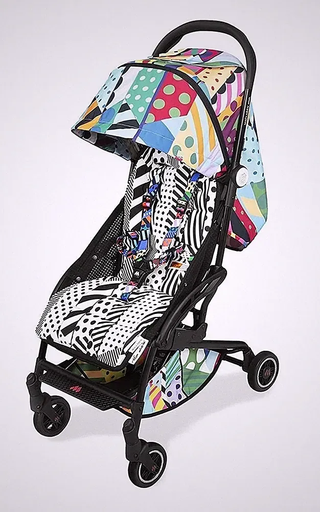 Maclaren Atom Jason Woodside kompakter, flach gefalteter, leichter Kinderwagen