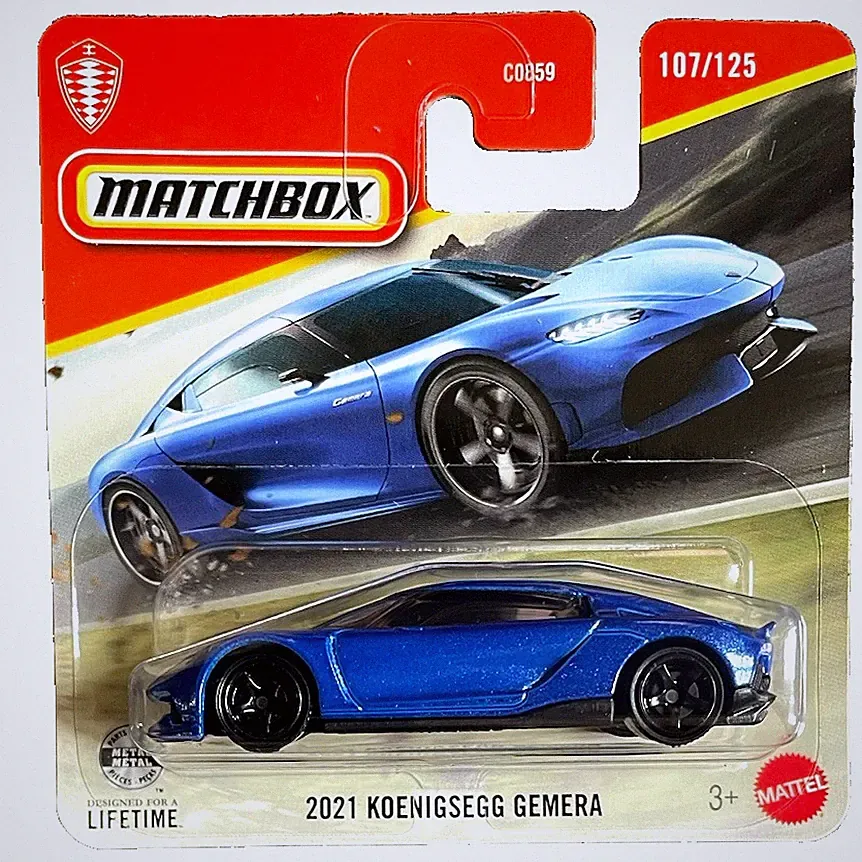 Matchbox 2021 Koenigsegg Gemera 107/125 2026 1:64 Modellauto Sportwagen Hypercar