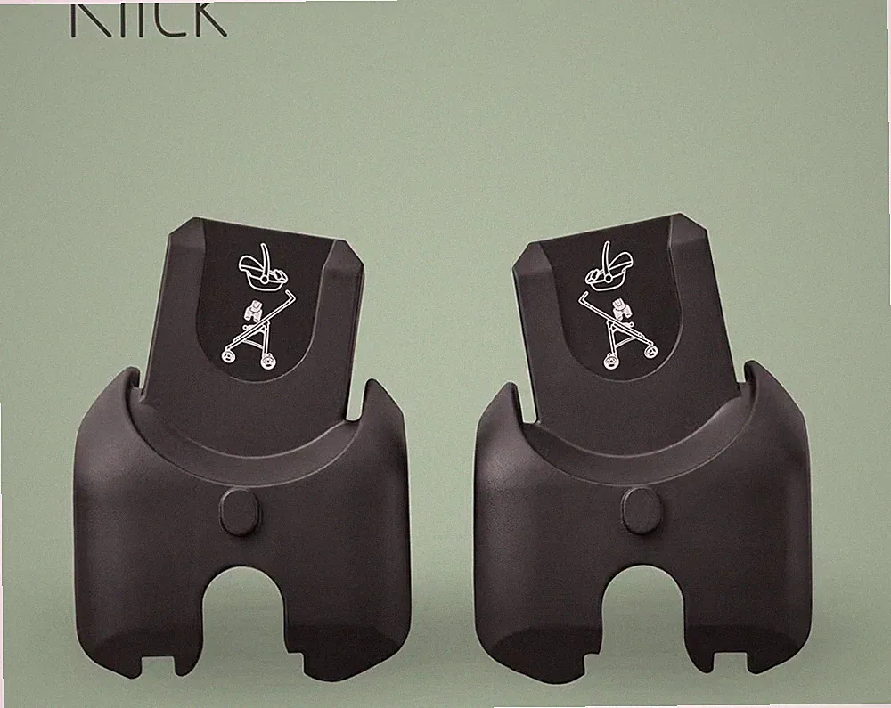 Maxi-Cosi Adapter 2er-Set für Babyschale/Kinderwagen, schwarz