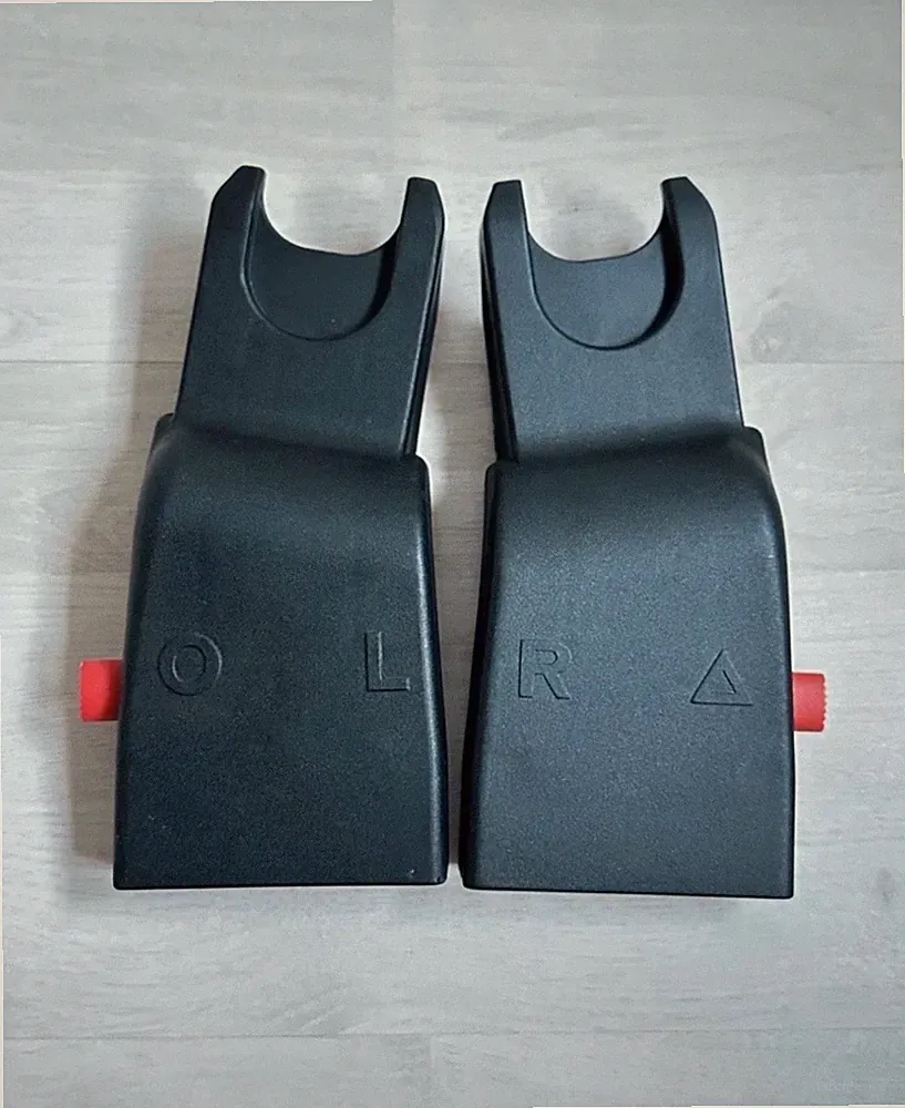 Maxi Cosi Adapter ABC Design Kinderwagen Babyschale Adapter Set Schwarz ✅