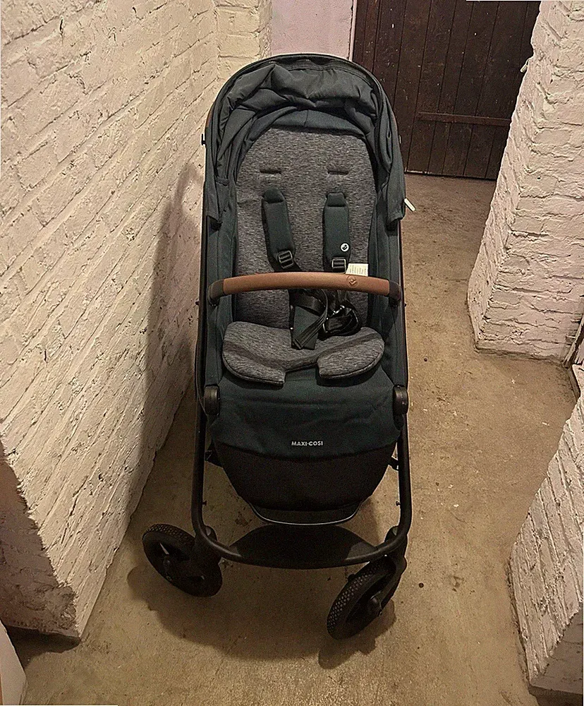 Maxi-Cosi Kombikinderwagen & Sportwagen schwarz/grau mit Sonnendach & 5-Punkt