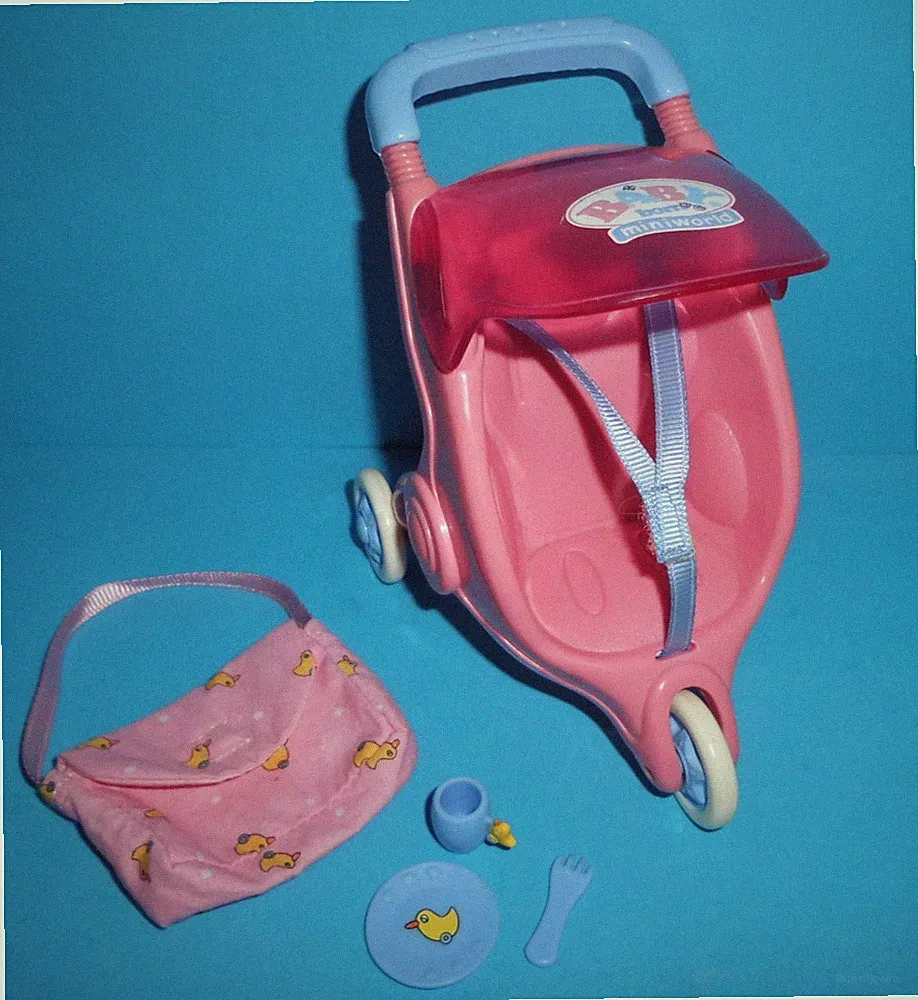 %**Miniworld Baby Born Möbel*Zapf Creation*Kinderwagen,Jogger,Tasche,Zubehör**%
