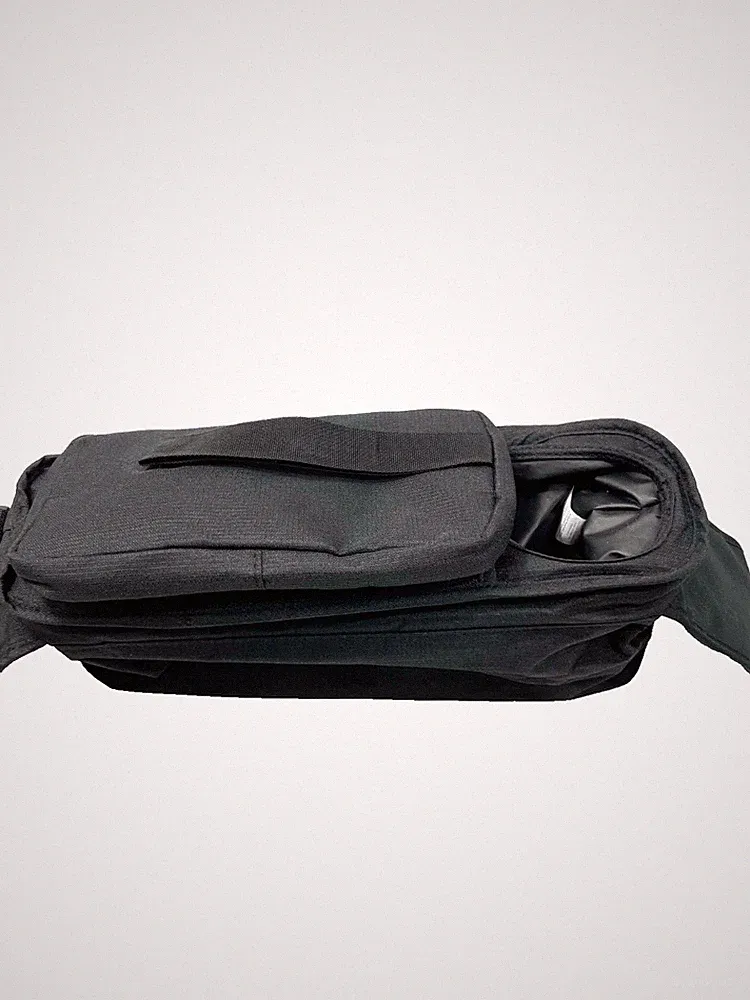 Momcozy Kinderwagenorganizer All-in-One-Becherhalter schwarz