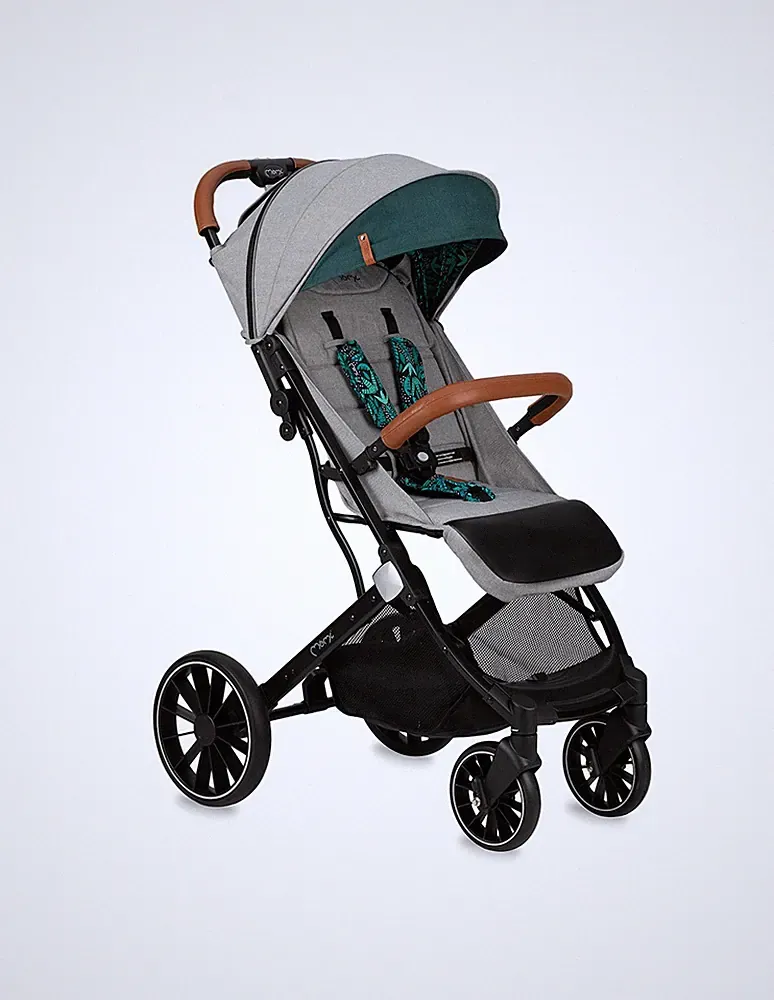 MOMI ESTELLE DAKAR GRAU BUGGY BIS 22 KG KINDERWAGEN GROßE RÄDER