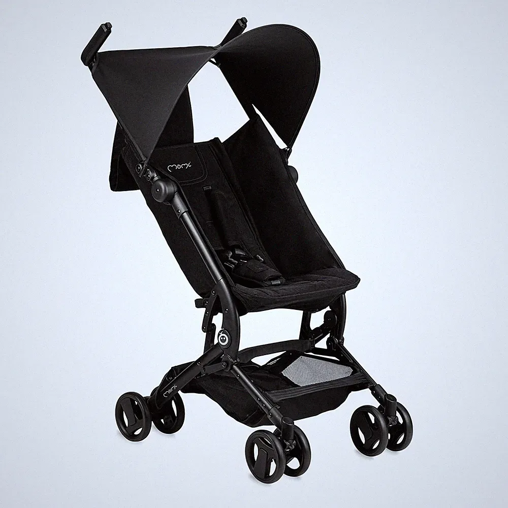 MoMi GRACE leichter Kinderwagen - Schwarz