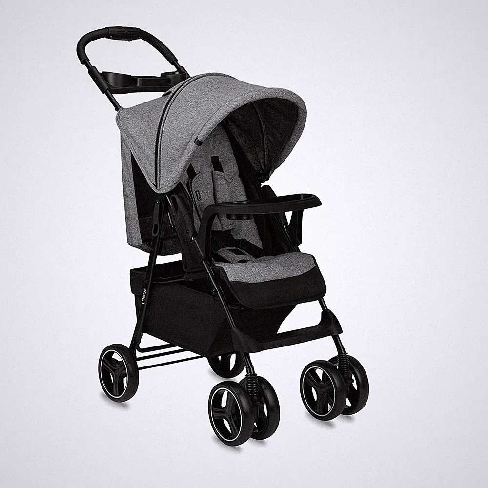 MoMi ISLA Kinderbuggy - grau