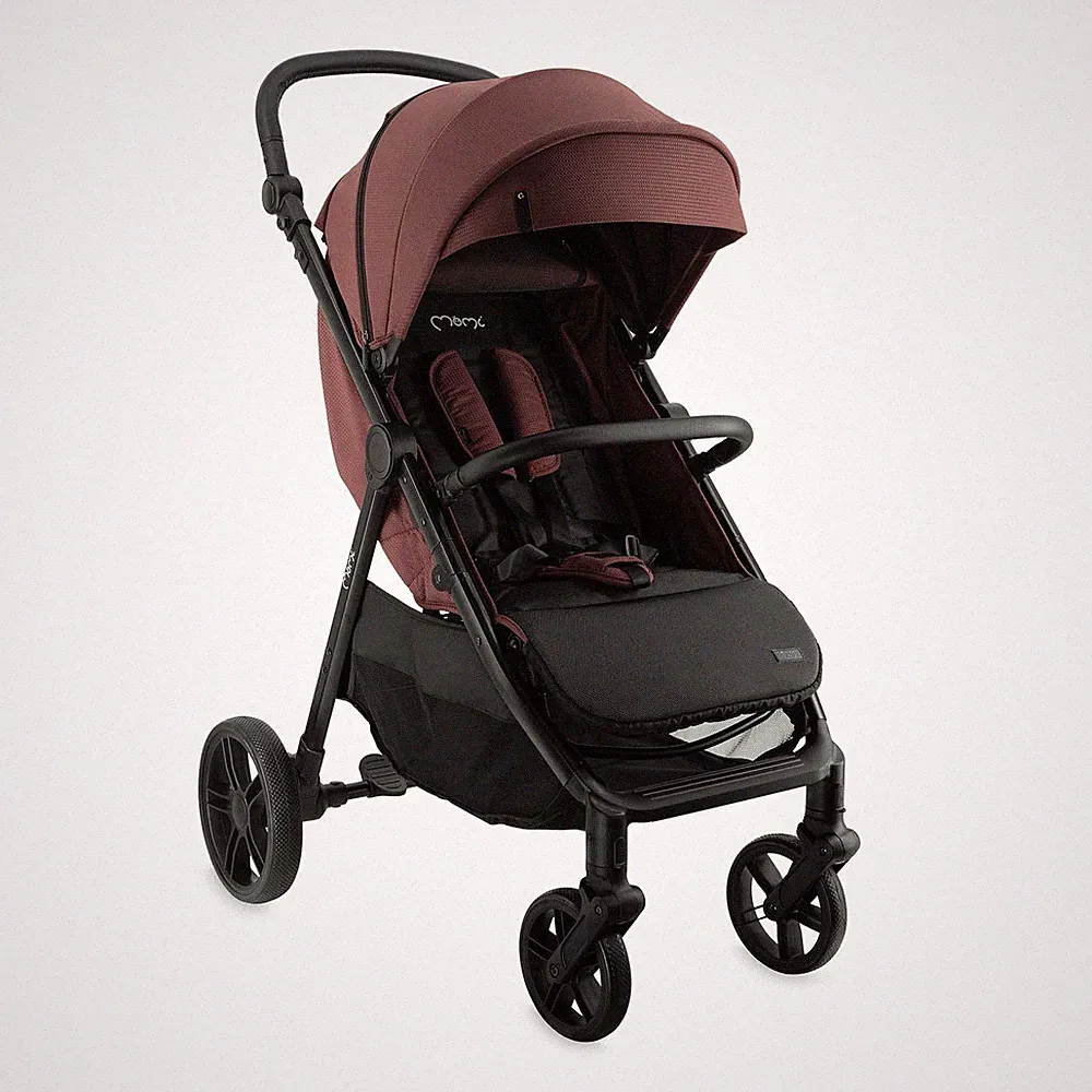 MoMi Kinderwagen ab dem 6. Lebensmonat, bis 22 kg Körpergewicht mit Einkaufskorb