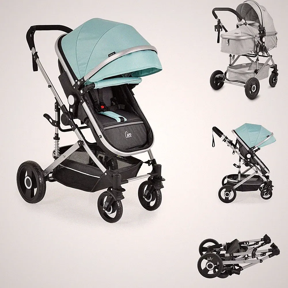 Moni Kinderwagen Ciara Tragetasche Sportsitz Wickeltasche faltbar Sitz umkehrbar