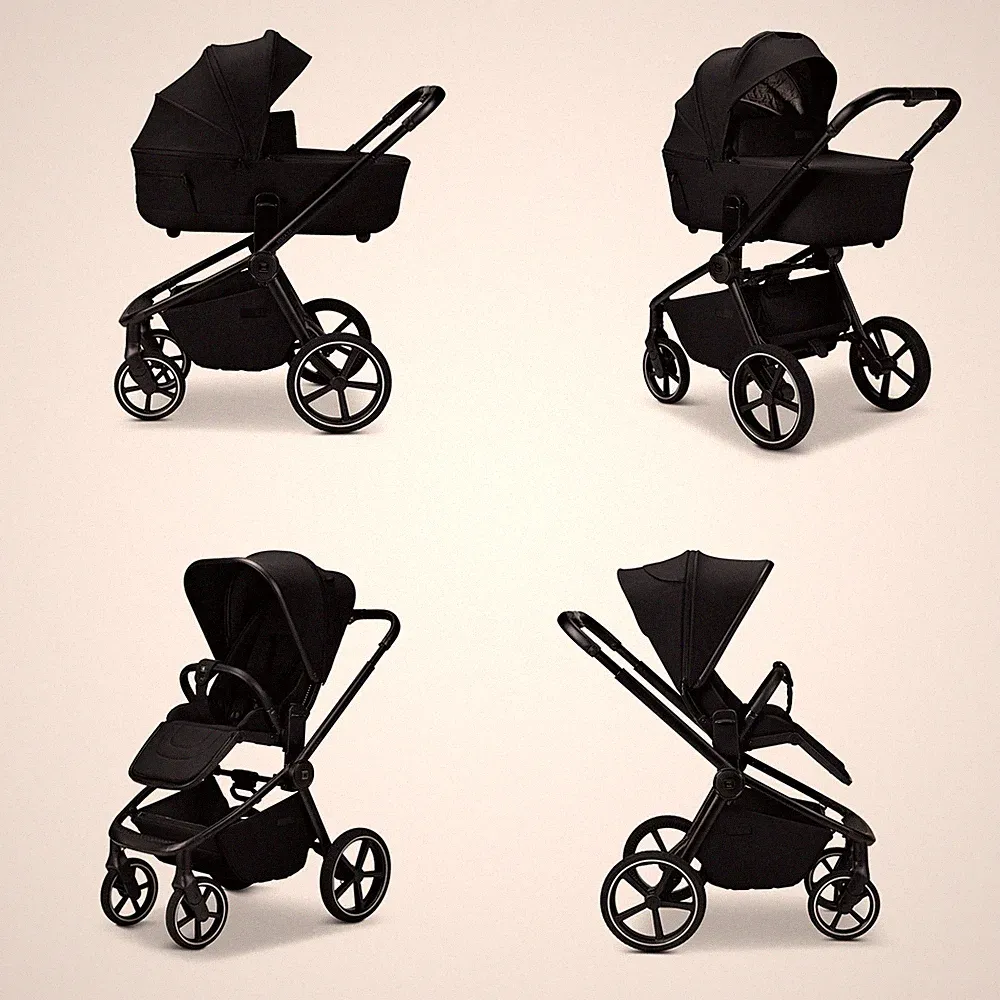 Moon Resea 2.0 Kombikinderwagen onyx TOP