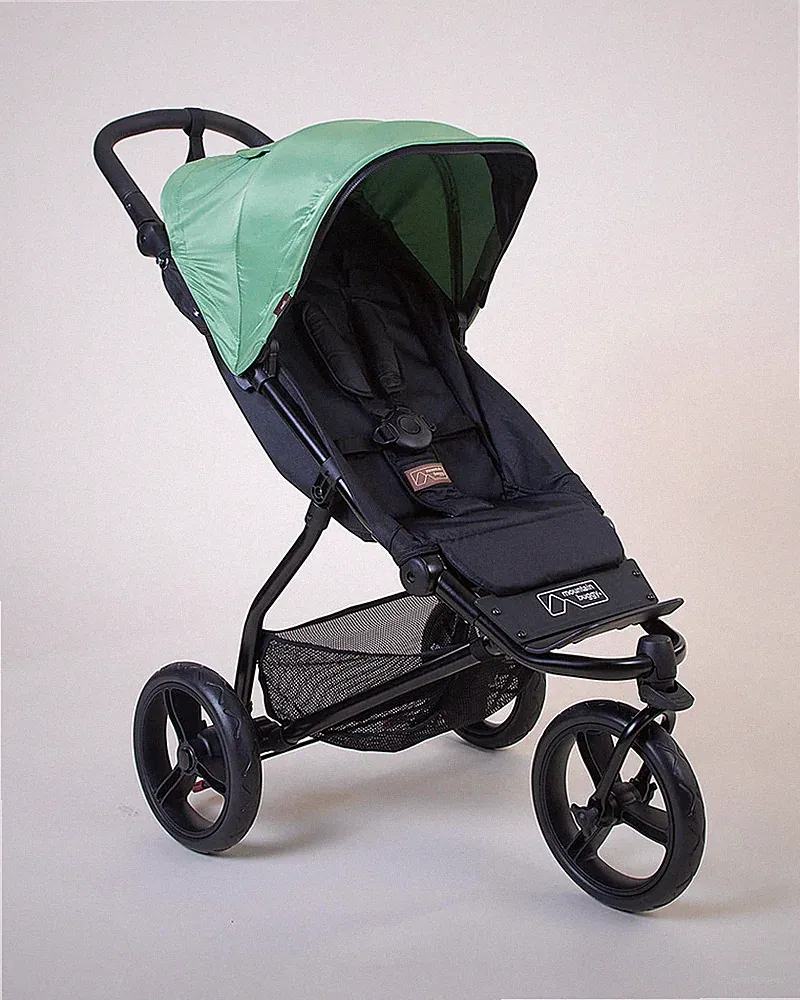 Mountain Buggy SWIFT neues Modell heritage V4 Kinderwagen Buggy - matcha grün