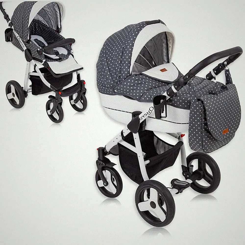 Multifunktions-Kinderwagen QUERO LUX 2in1 inklusive Gratis-Zubehör