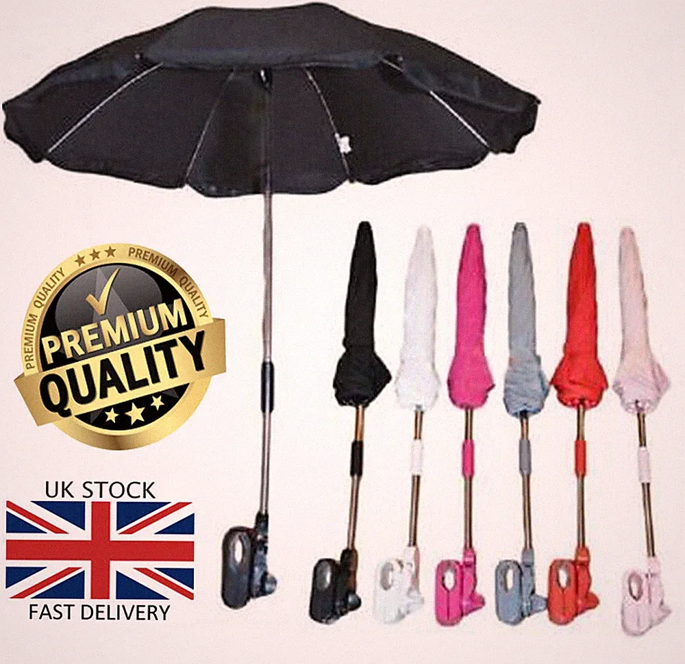 Neu Baby Pesci Universal Sonnen Regenschirm Kinderwagen Verdeck Sonnenschirm Schirm