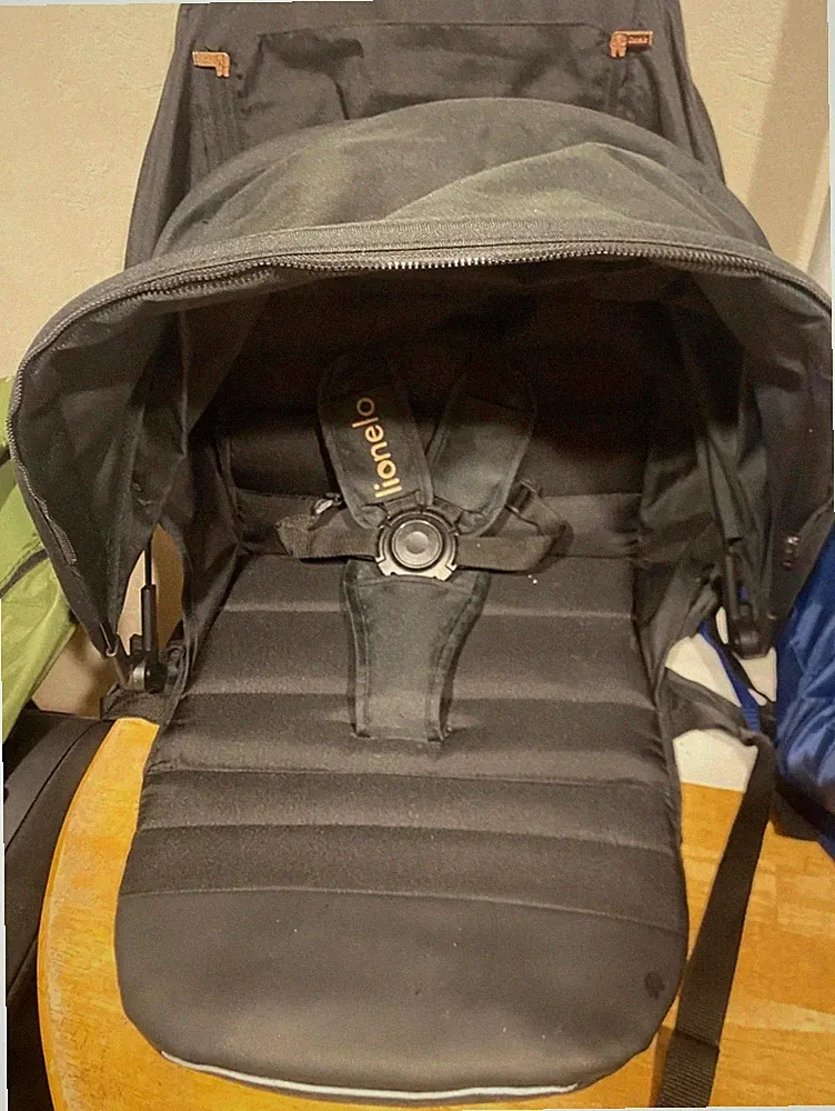 Neu – Lionelo Ersatzteil für Mira – Sportsitzeinsatz mit Verdeck – Grau