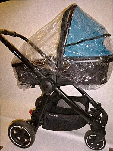Neu REGENSCHUTZ mit Reißverschluss passend für Ickle Bubba Eclipse Babywanne & Kinderwagen Sitzeinheit