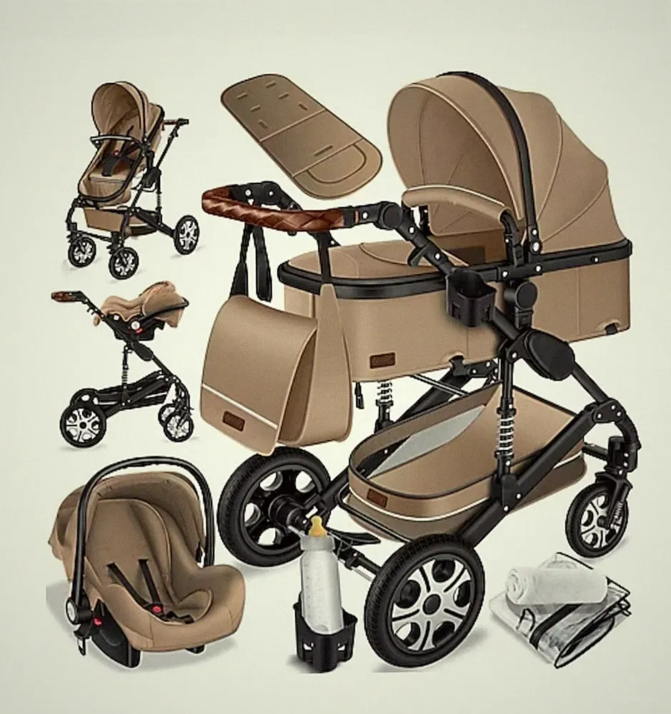 Neuer unbenutzter Kinderwagen Kesser Loops 5 in 1 in beige