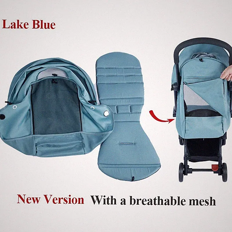 Neues Update 175° Baldachin Abdeckung Kit Sitzkissen Sonnenschirm YOYO kindwagen