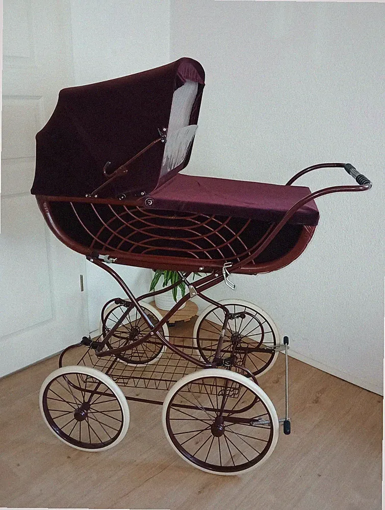 Nostalgie Gondel Kinderwagen Gesslein Royal 80er Retro fürs Naturkind Vintage