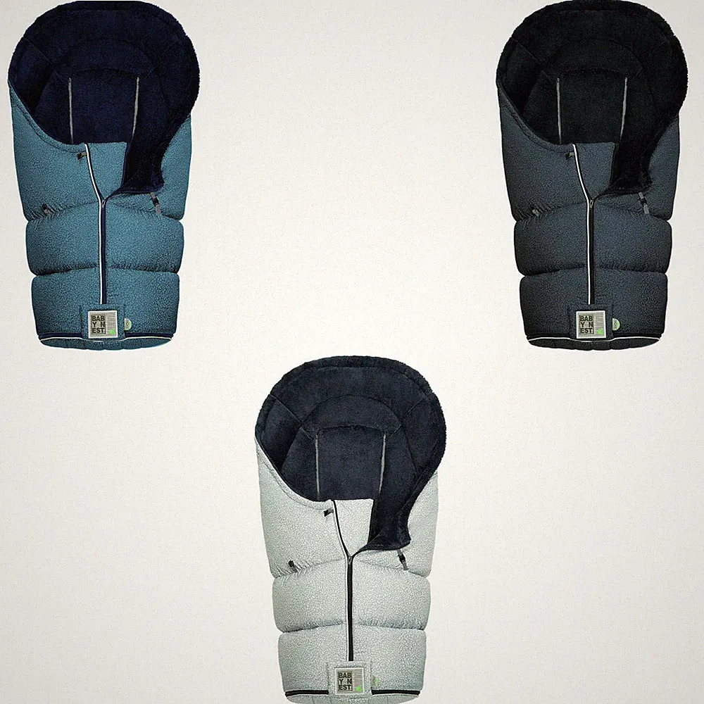 Odenwälder Fußsack Lo Go Fashion für Winter aus Polyester für Kinderwagen