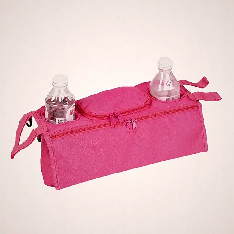 kinderwagen organizer rosa