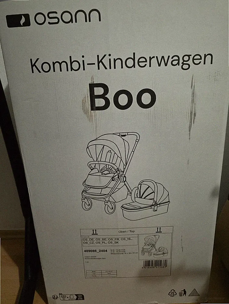 Osann Kombikinderwagen BOO Sport Buggy Neu