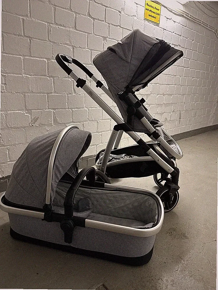 osann Kombikinderwagen & Sportwagen mit Babywanne, Insektenschutz, Regenschutz