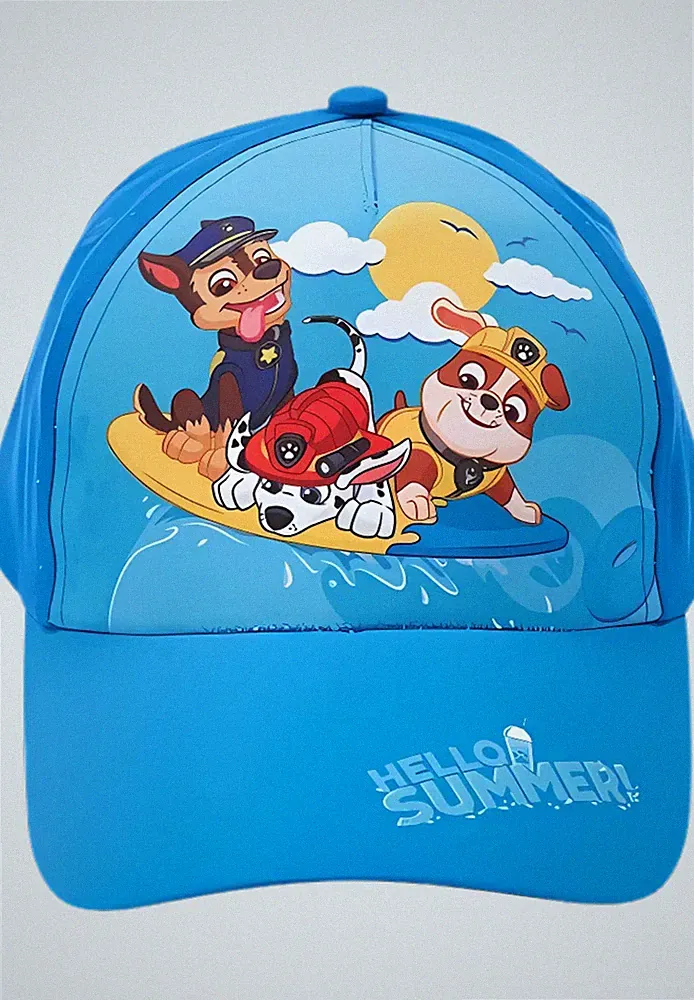 Paw Patrol Kappe für Jungen Kinder Cap Basecap Baseballkappe verstellbar Blau