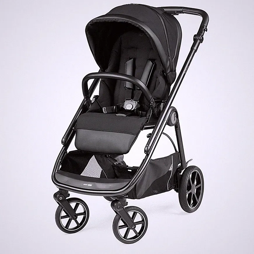 Peg-Pérego Kinderwagen Buggy Veloce Licorice umsetzbarer Sitz UPF 50+ - Wie Neu