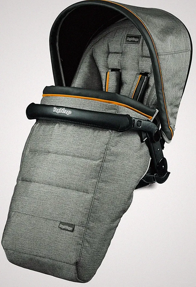 Peg Pérego Sportwagenaufsatz Book Luxe Grey - Neu