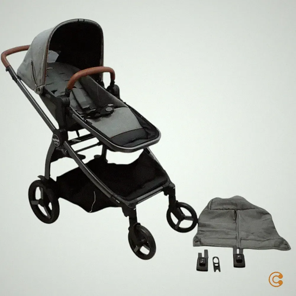 Peg Perego Kinderwagen Kombi Ypsi Polo Schwarz SIEHE TEXT/FOTO