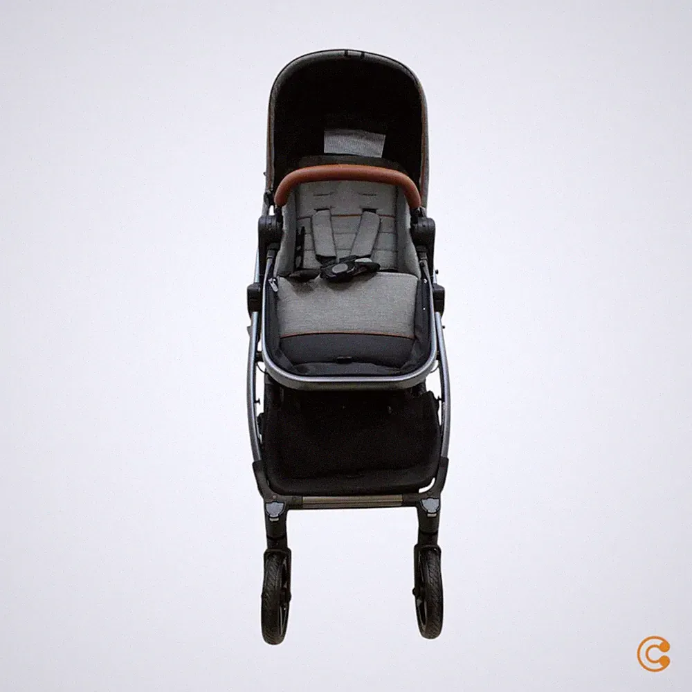 Peg Perego Kinderwagen Kombi Ypsi Polo Schwarz SIEHE TEXT/FOTO - Sehr Gut