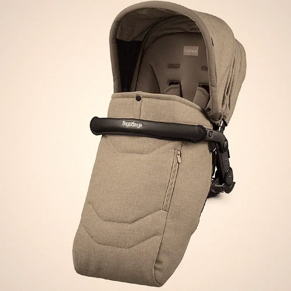 Peg-Perego Sportwagenaufsatz Team Cream – Komfortabler Kinderwagenaufsatz - Neu