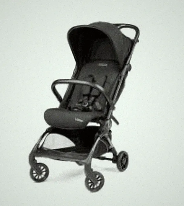 Peg Perego Volo kompakter faltbarer Kinderwagen mit Kabinenzulassung In Schwarz