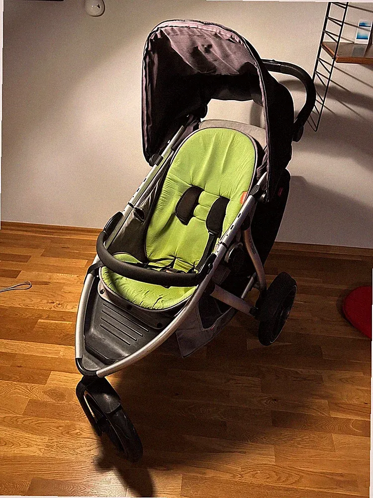 Phil & Teds, Vibe, Geschwisterwagen, viel Zubehör