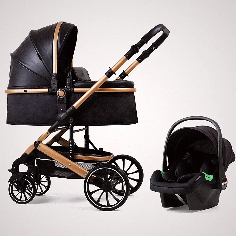 Pixini Kinderwagen Set Lania 3in1 Gold Edition