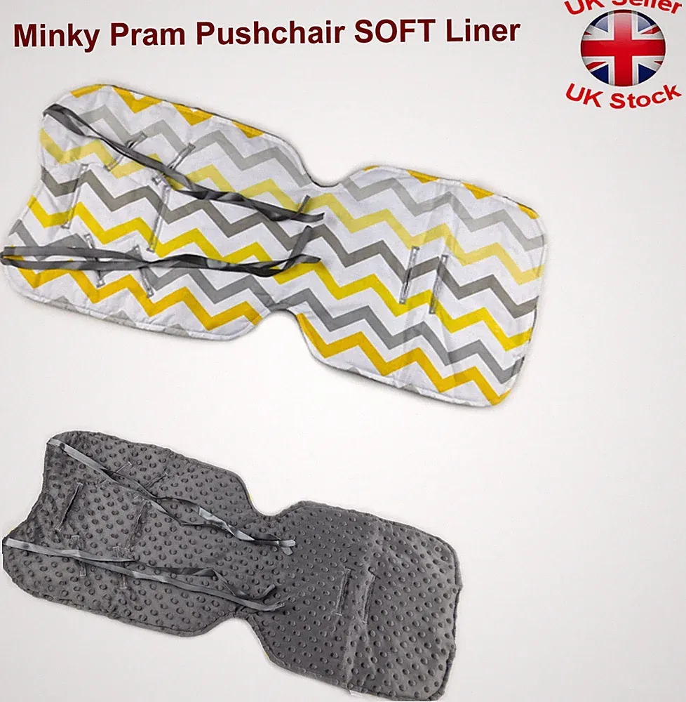 PLÜSCHTIER SCHMETTERLING Baby KINDERWAGEN CARRY Kinderwagen weich BAUMWOLLE MATRATZE Futter EINLAGE