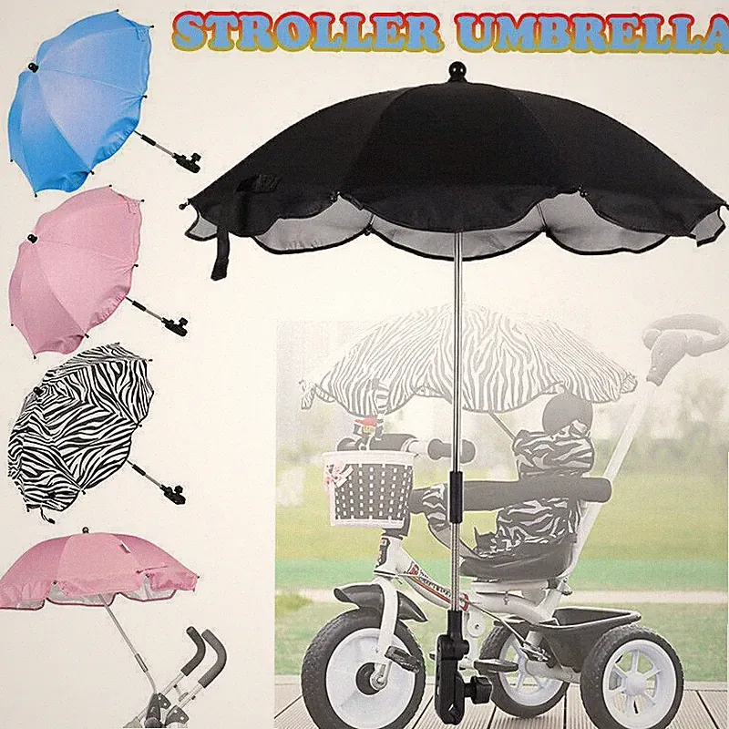 Premium Sonnenschirm Regenschirm für Kinderwagen Buggy Babywagen