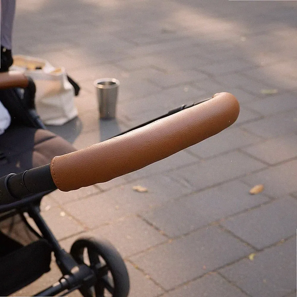 PU-Leder Armlehnenbezug schützend Kinderwagen Griffbezug