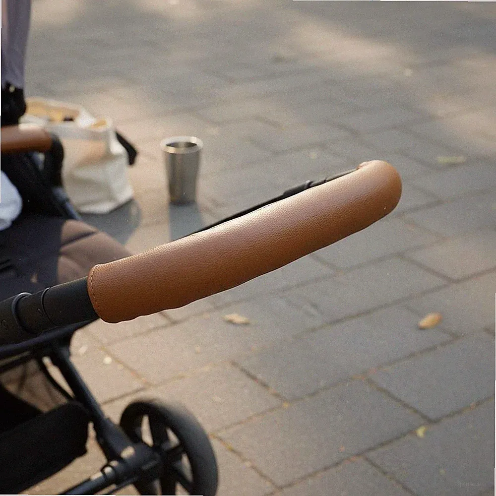 PU-Leder Armlehnenbezug universell Kinderwagen Griffbezug
